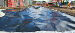 Acton Town centre.   Tideway project